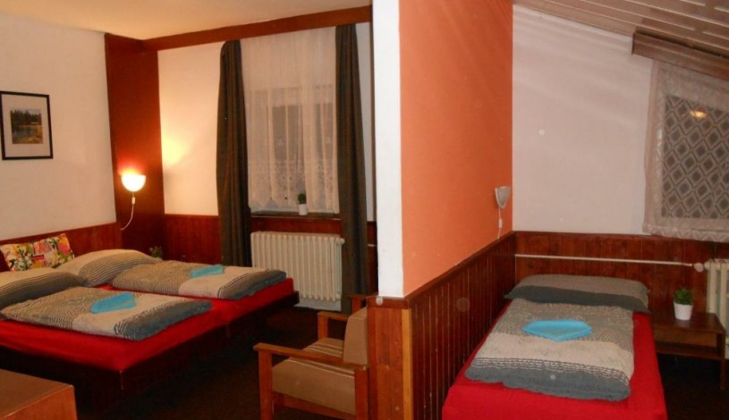 Hotel Semerink Janov nad Nisou - Třílůžkový pokoj, Dvoulůžkový pokoj s přistýlkou, Dvoulůžkový pokoj, Třílůžkový s přistýlkou